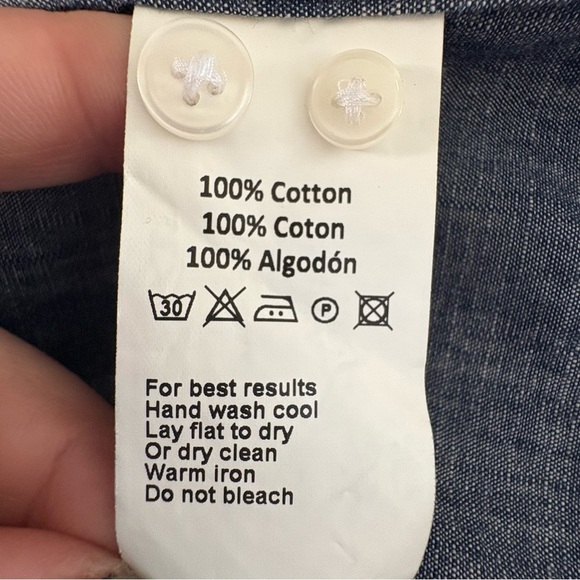 Peter Millar Navy Textured Shirt NWOT - Picture 7 of 7